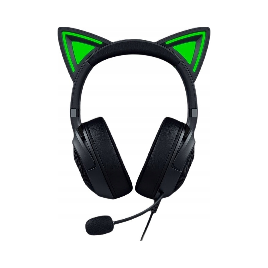 Slúchadlá cez uši Razer Kraken Kitty V2 čierna