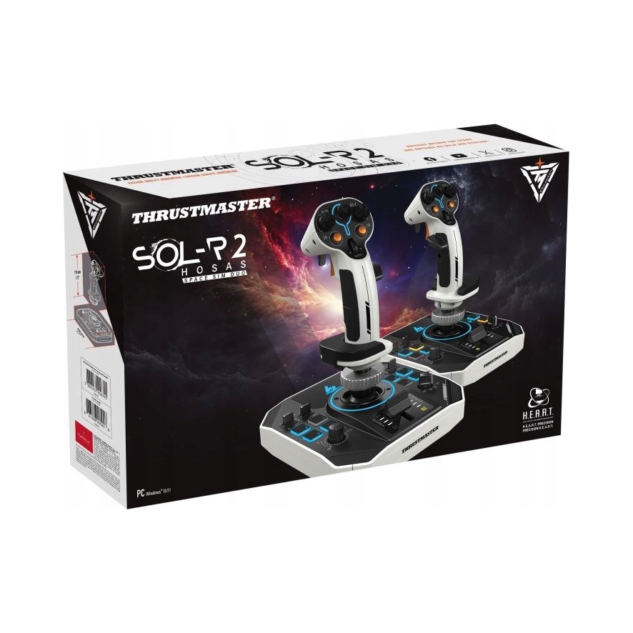 Joystick Simulátor letu Thrustmaster Sol-R 2 Hosas Space Sim Duo