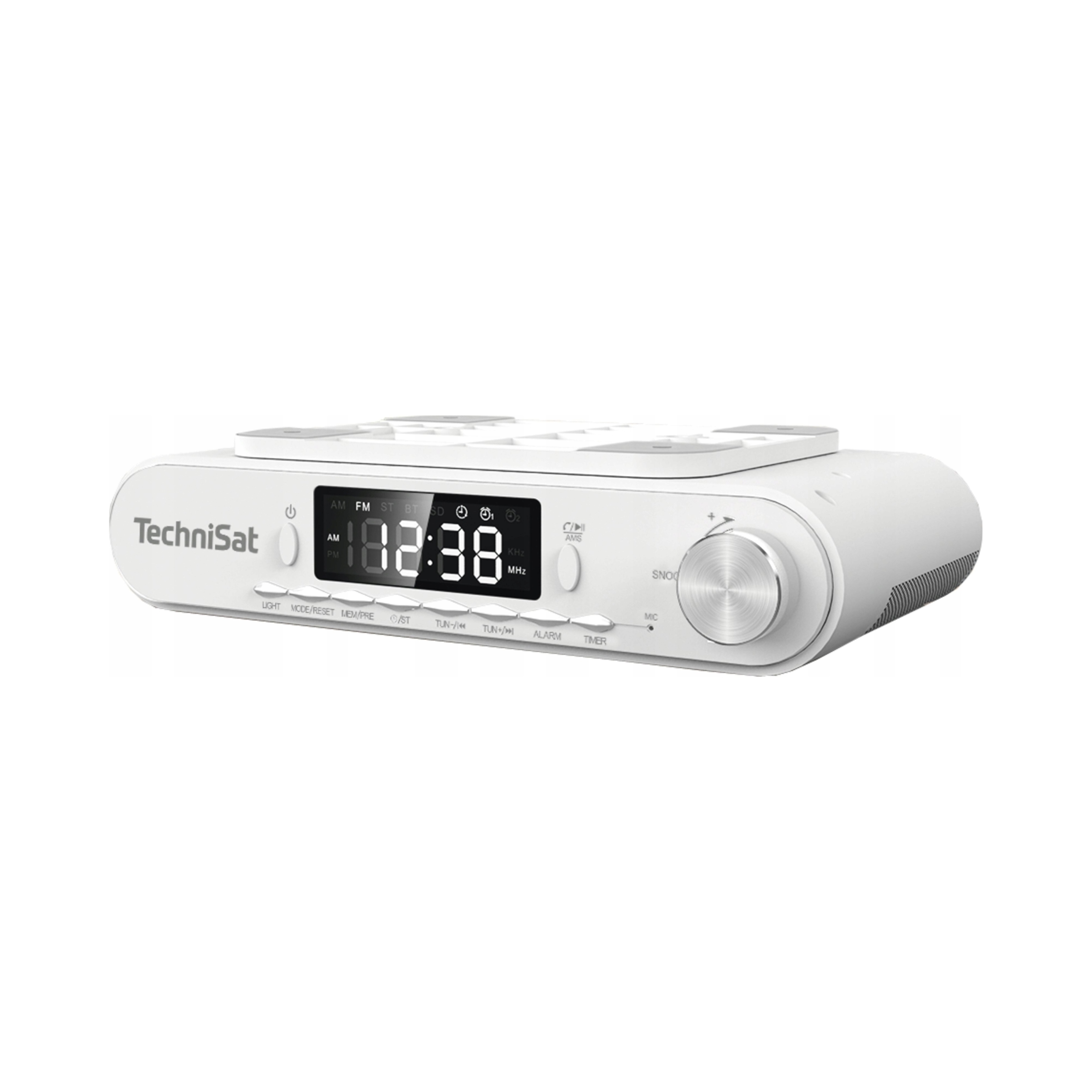 Kuchyňské podskříňkové rádio Fm Bluetooth TechniSat bílé
