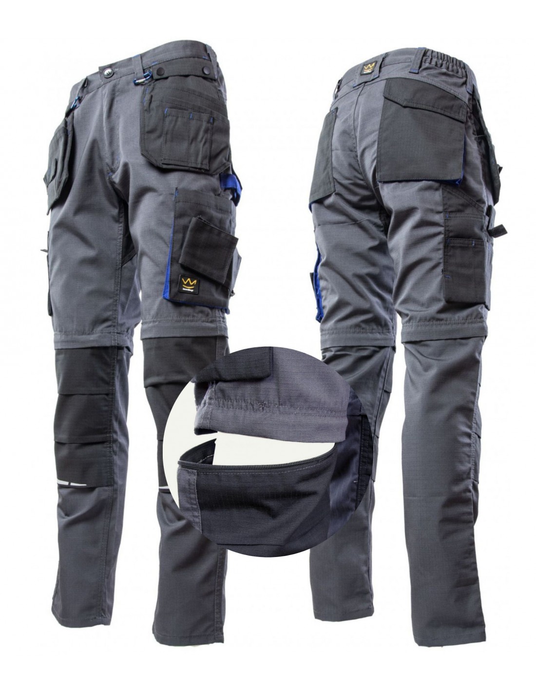 Spodnie robocze długie Seven Kings Topaz Stal r. 56