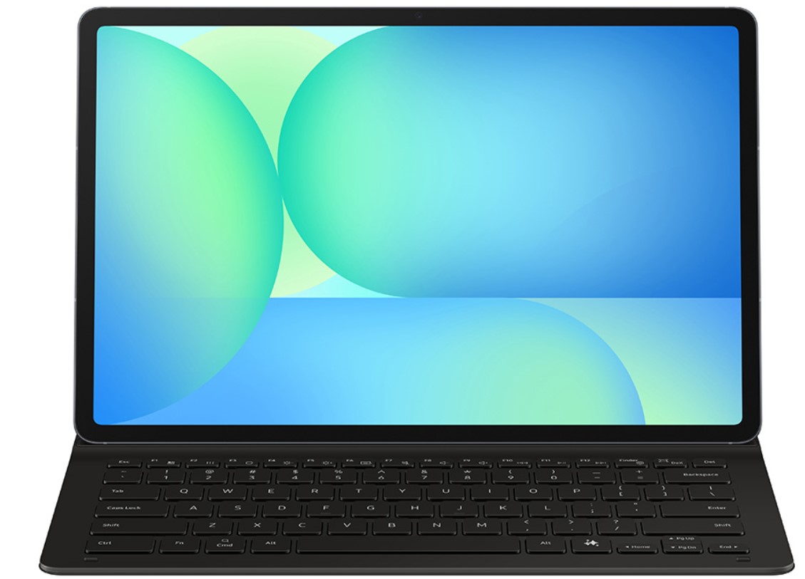 Pouzdro na tablet s klávesnicí Samsung Galaxy Tab S10 Fe+ černé