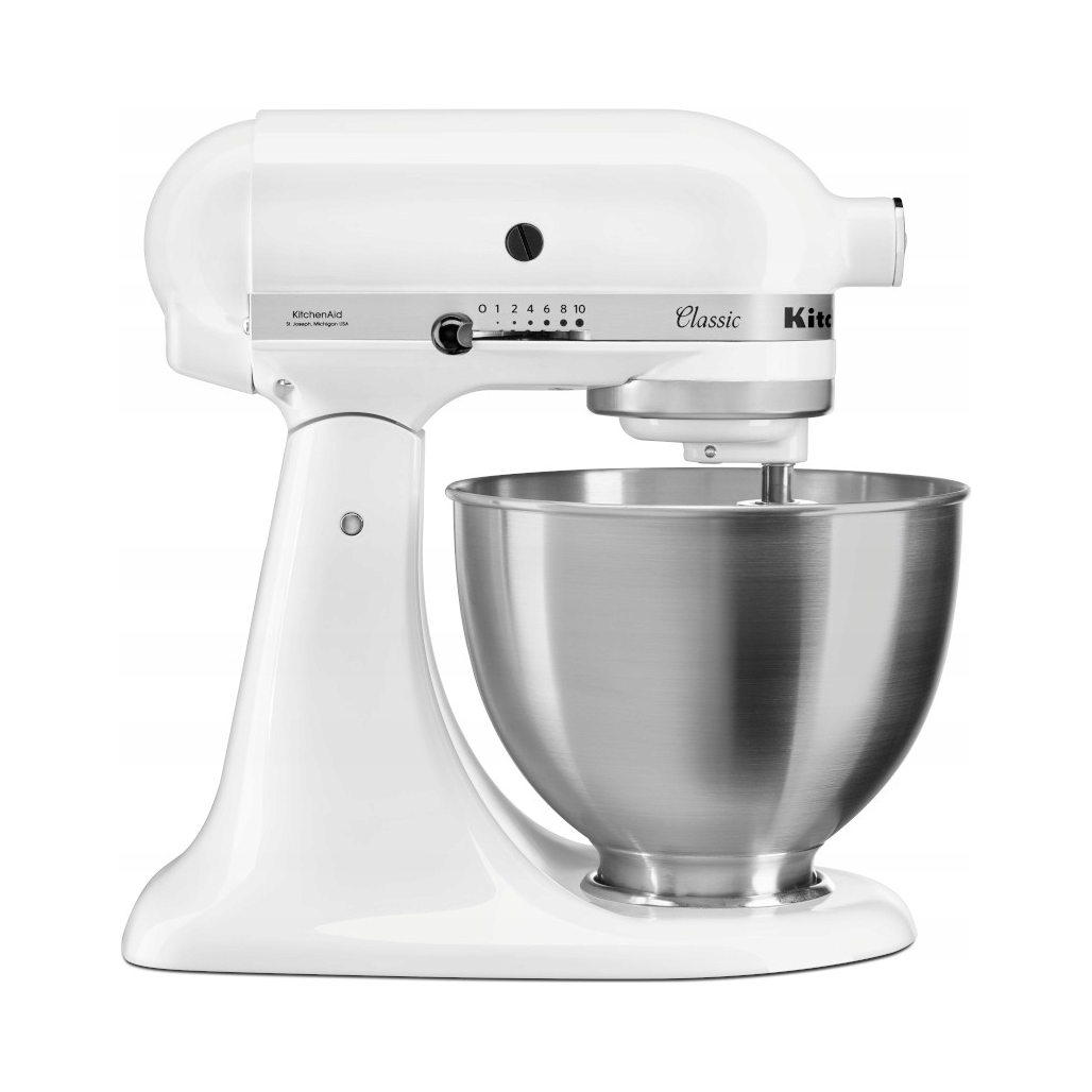 Robot kuchenny planetarny KitchenAid Classic 5K45SSEWH 275 W biały