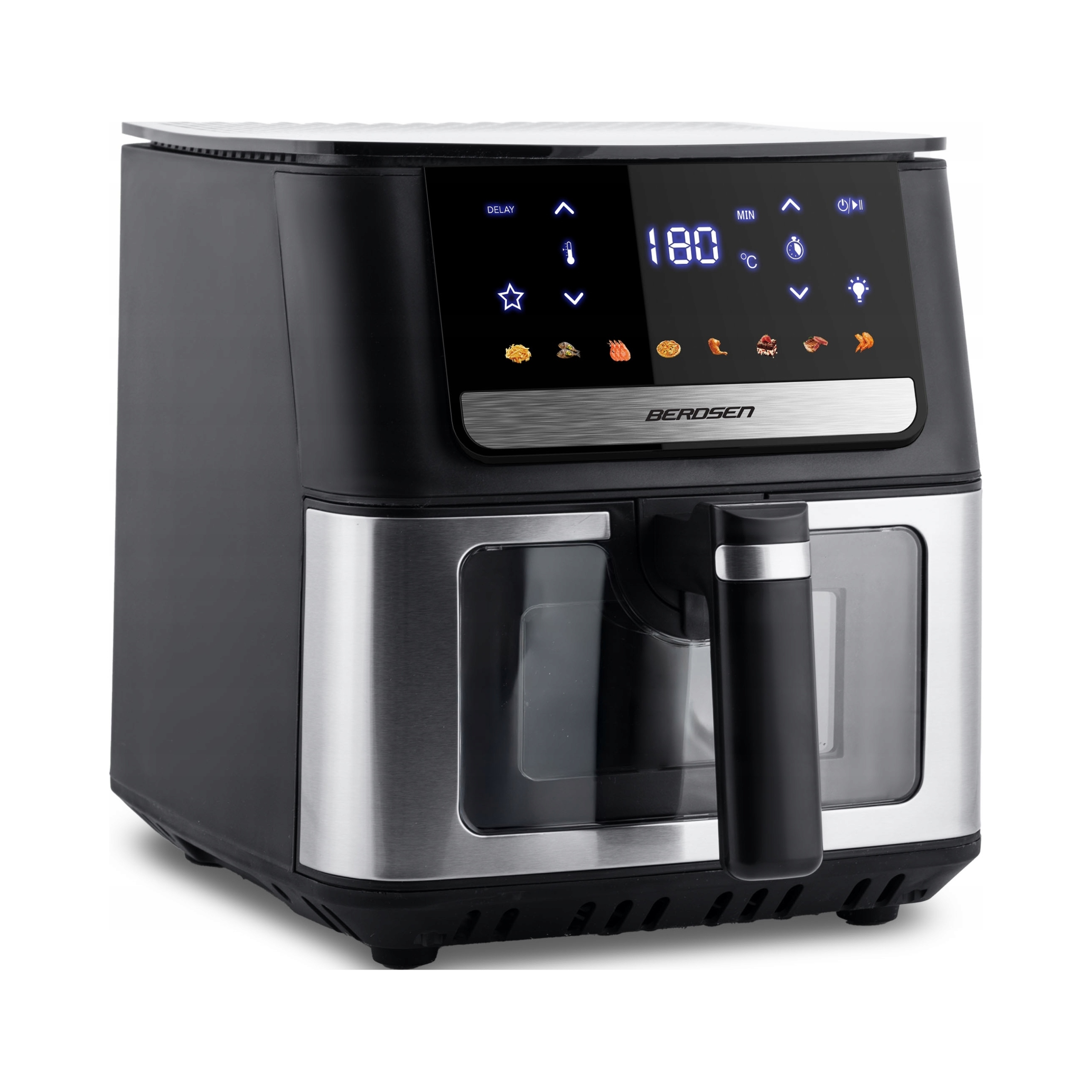 Berdsen BD-655 Teplovzdušná fritéza 6,5 ​​l, 1700 W, čierna