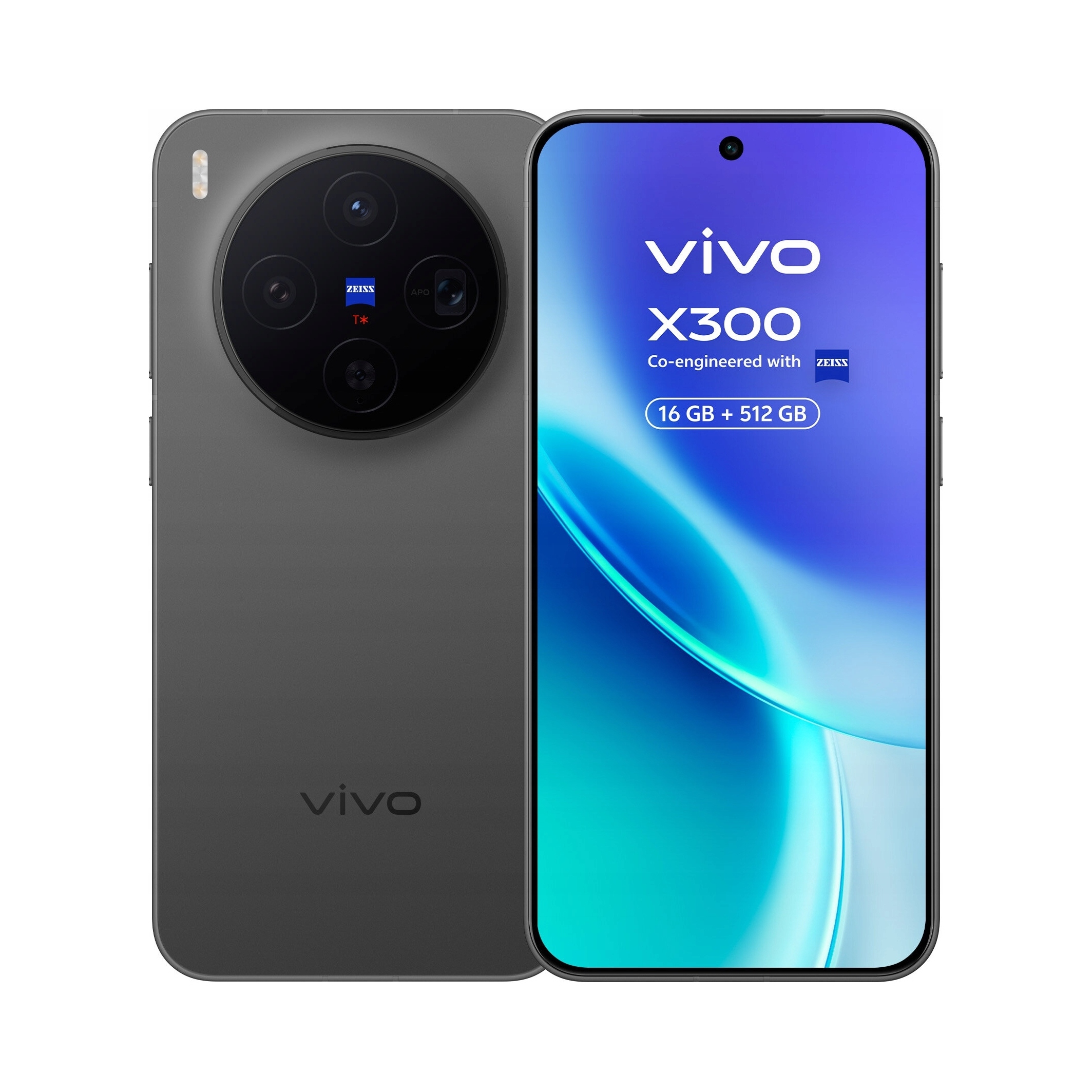 Smartfon Vivo X300 16 Gb 512 Gb 5G czarny
