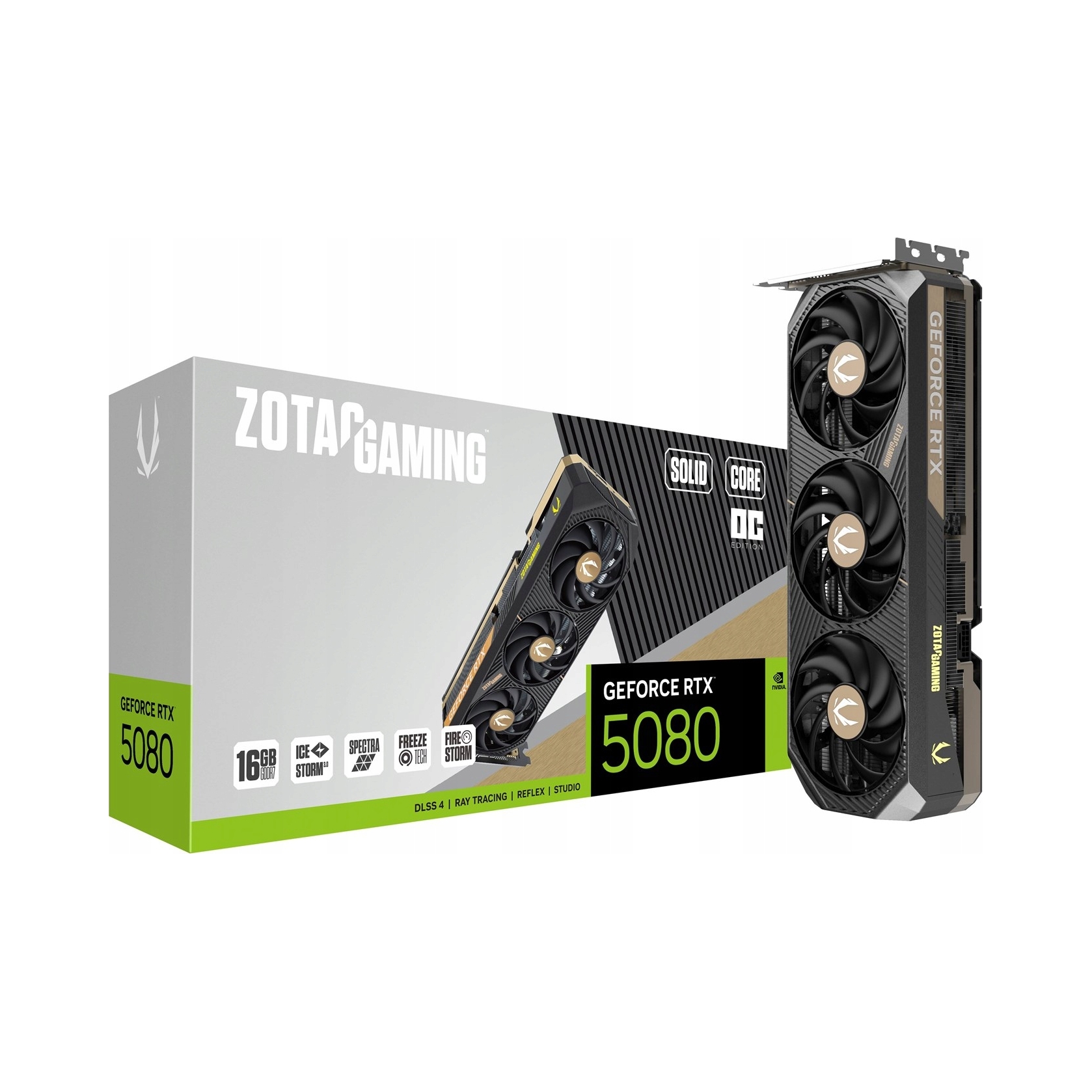 Karta Vga Zotac Gaming GeForce Rtx 5080 Solid Core Oc 16 Gb 5 lat