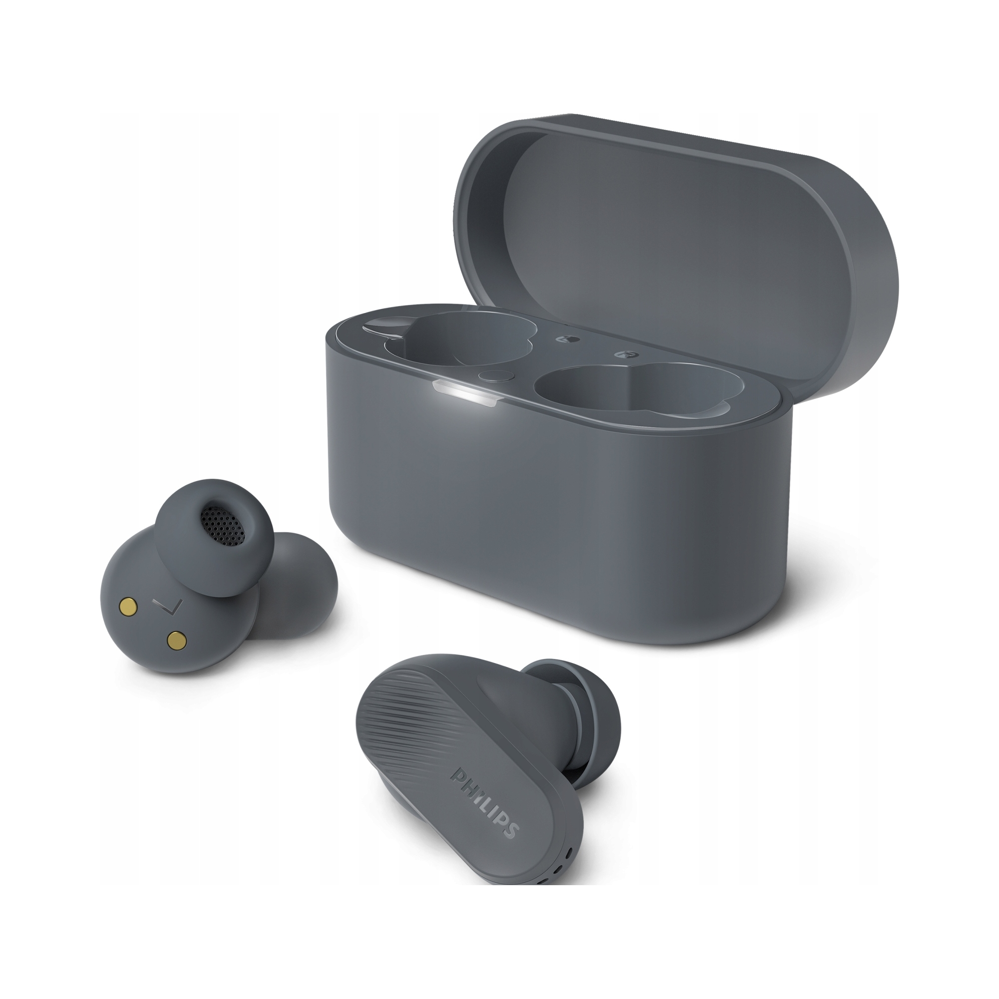 Bezdrátová sluchátka Philips TAT3509GY/00 do uší Bluetooth 5.3 šedá