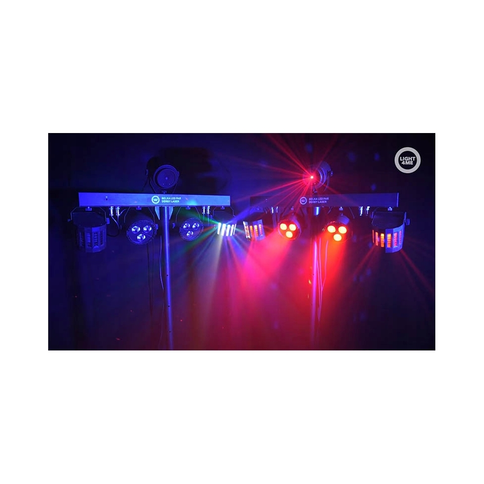 LIGHT4ME Led Nosník Par Derby Laser multiefekt svieži