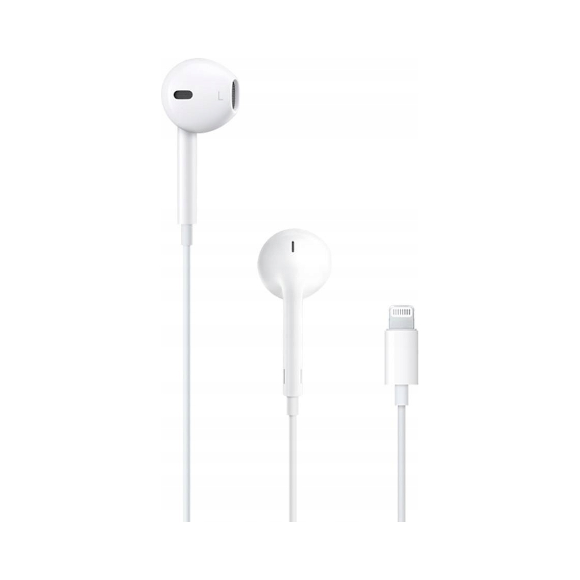 Drátová sluchátka do uší Apple EarPods (Lightning) bílá
