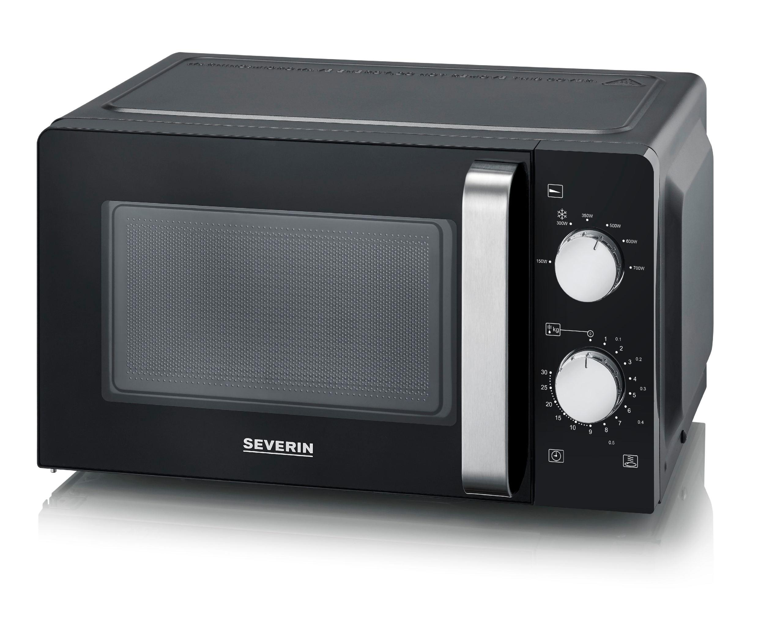 Mikrovlnná trouba Severin, Mw 7886, 6 nastavení výkonu, časovač, objem 17 L