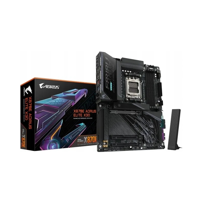 Základná doska Gigabyte X870 Aorus Elite X3D Atx Amd Ryzen AM5 4x DDR5
