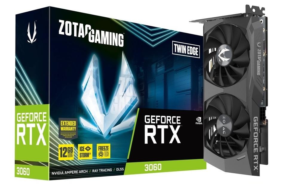 

Karta graficzna Zotac GeForce Rtx 3060 12 Gb DDR6