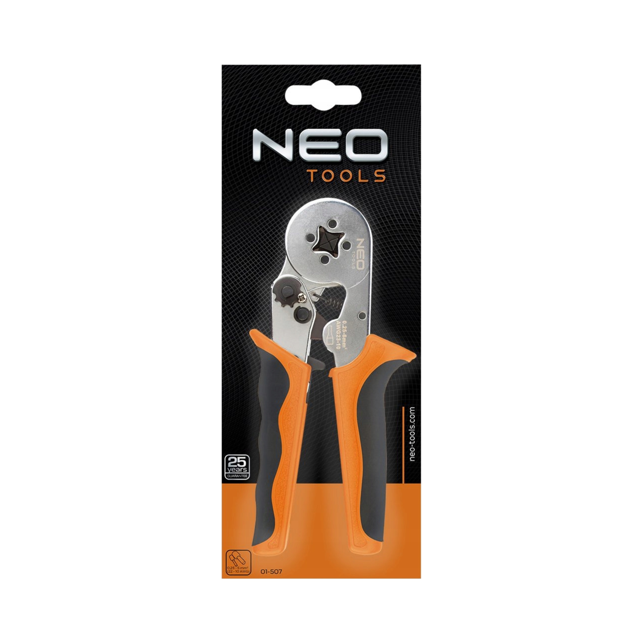 Neo Krimpovač dutinkových konců 0,25 až 6 Mm2 Tools 01507
