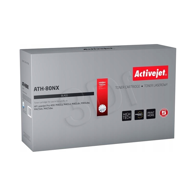 Toner ActiveJet do drukarki laserowej Hp (CF280X) czarny Activejet