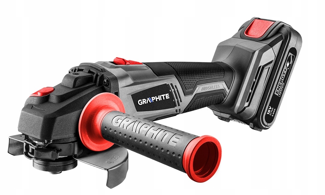 Úhlová Bruska Bezkartáčová Akumulátorová Bruska Energy+ 18V, Graphite 58G026