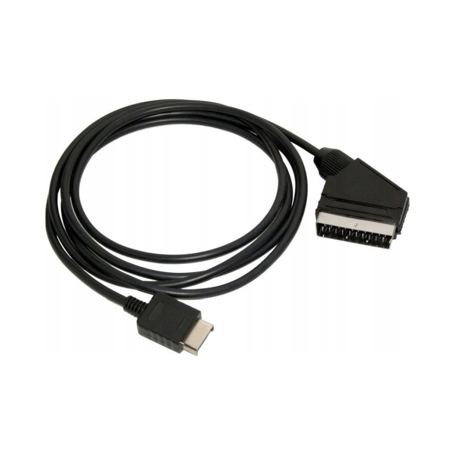 Kabel RGB Scart 1.8 m WulkanCenPL do PlayStation PS1 PS2 PS3