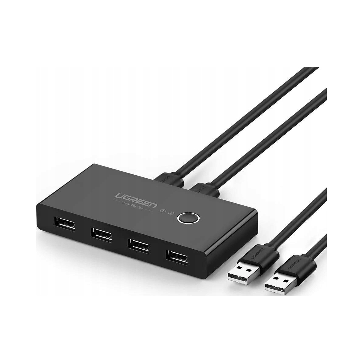 Przełącznik Kvm Ugreen US216 4xUSB 2. 0 (czarny) Ugreen