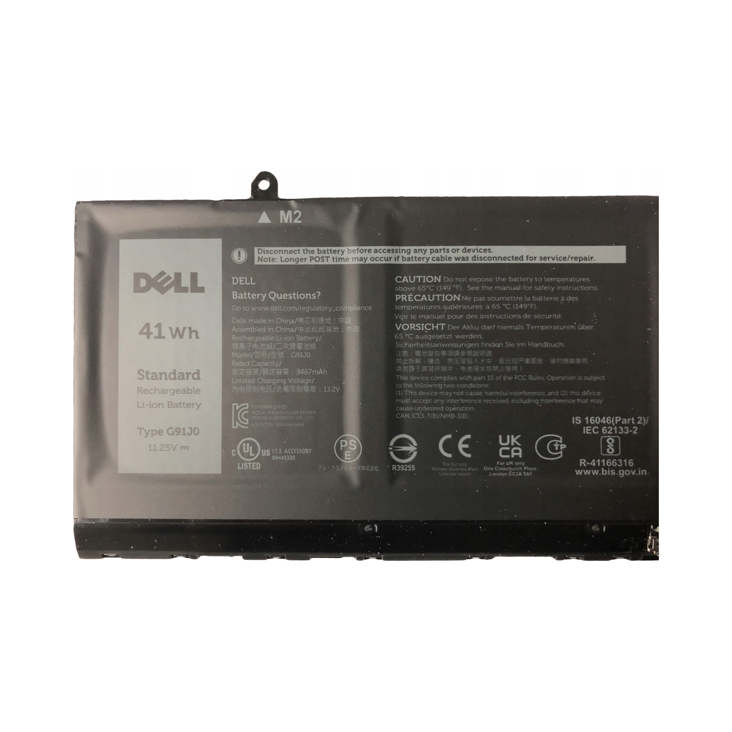 Batéria do notebooku Dell originálna lítium-iónová 3467 mAh Dell