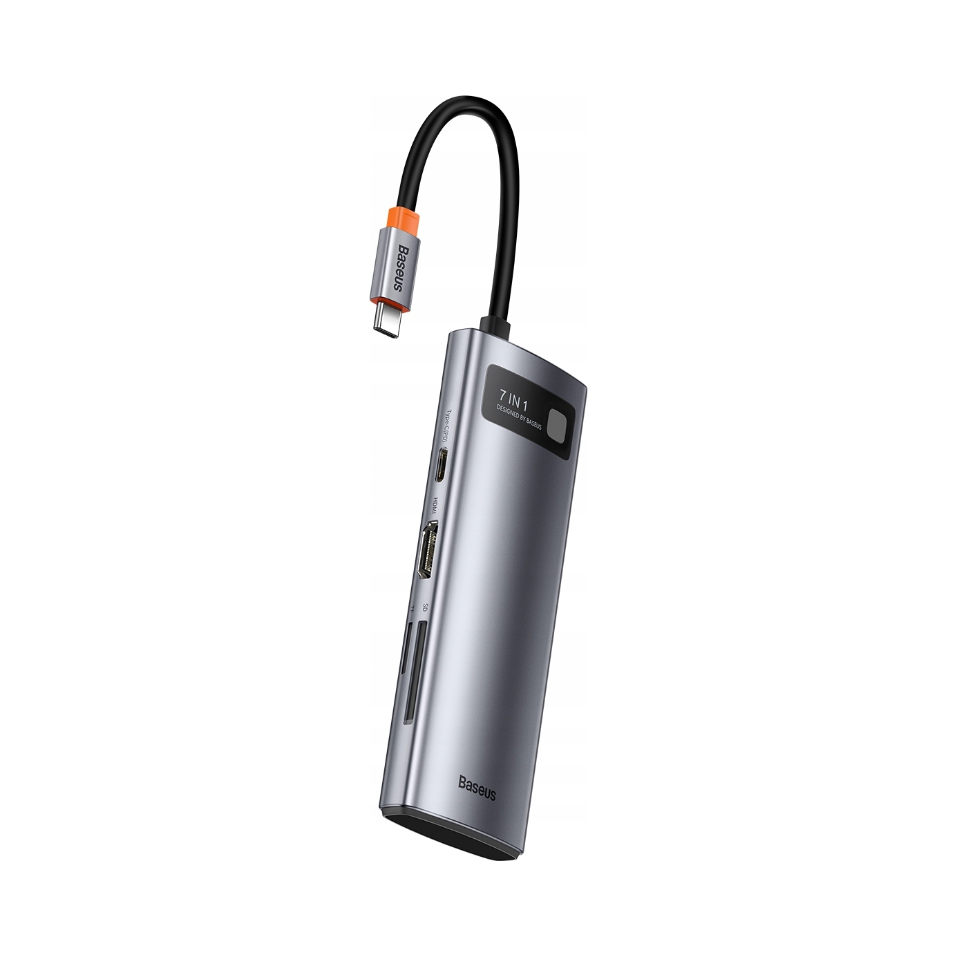 Baseus Hub 7v1 Usb-c 2x Usb 3.0 Hdmi microSD Sd 100W 4K