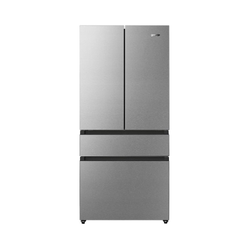2X Lodówka Gorenje NRM818EUX No Frost 181.7cm Szara