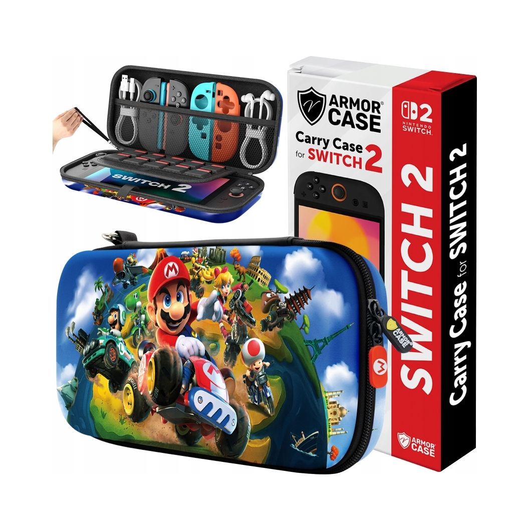 Etui ArmorCase wzmocnione do Nintendo Switch 2 Mario Kart
