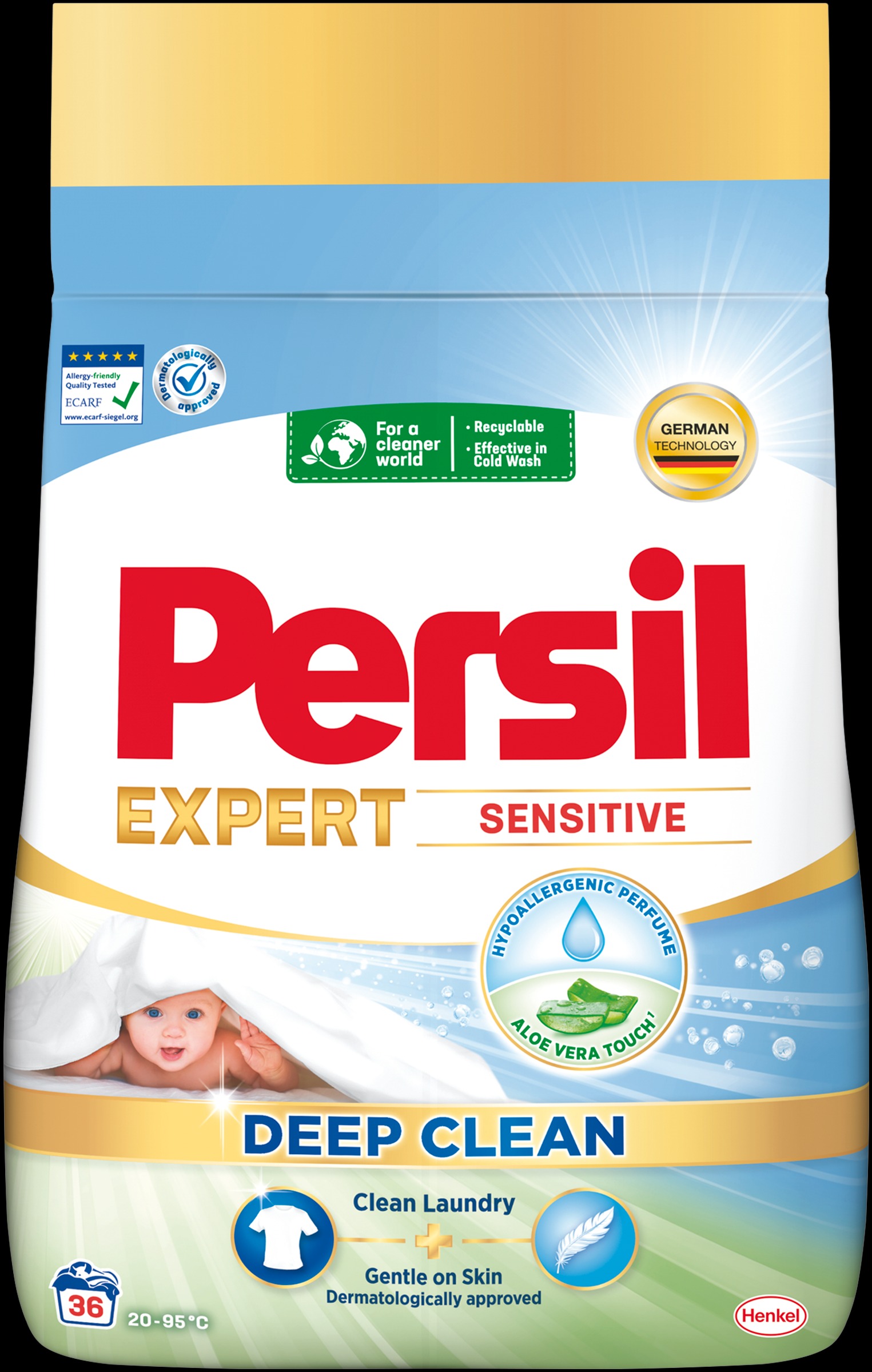 Levně Persil prací prášek Sensitive pro citlivou pokožku 36 praní