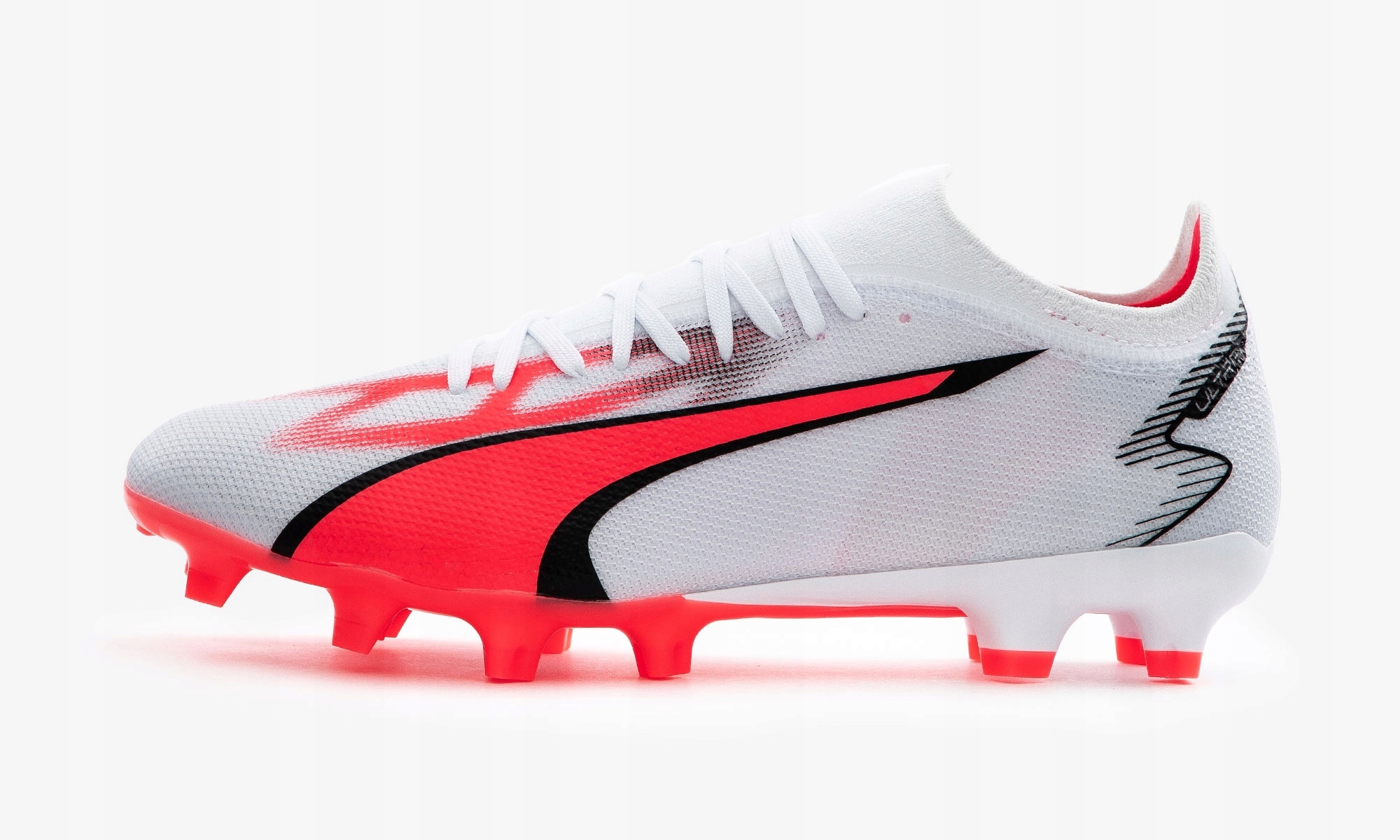 Fotbalové boty kopačky Puma Ultra Match Fg/ag bílé velikost 46