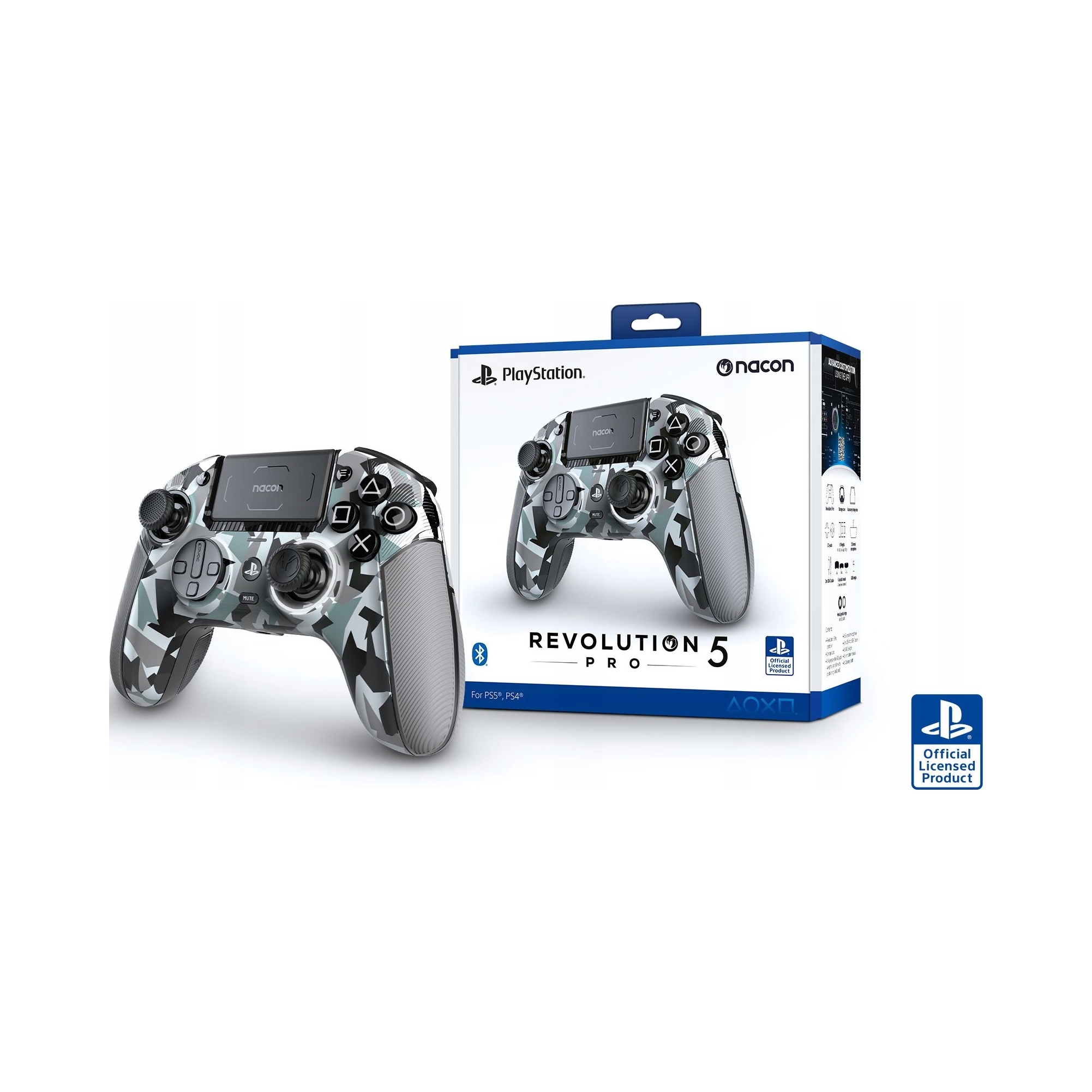 Pad Nacon Revolution 5 Pro PS5/PS4 Arctic Camo