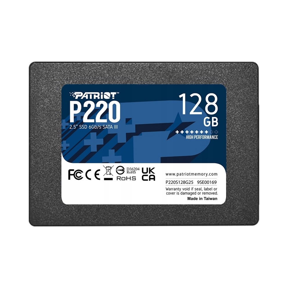 Dysk Ssd Patriot Memory P220 128GB 2,5" Sata III