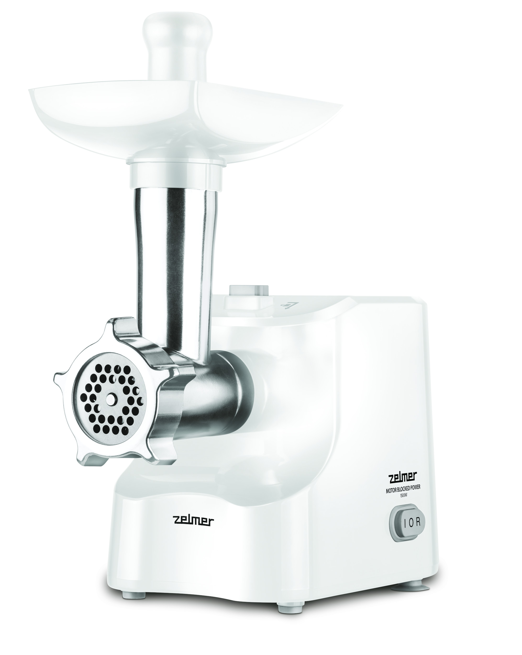 OUTLET Zelmer Maszynka do mielenia mięsa ZMM1535B 1500 W biała Kolor dominujący biały