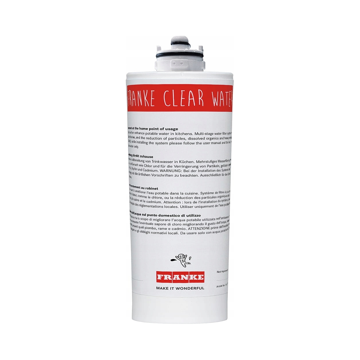 Filtr wymienny Clear Water M Franke 133.0284.026