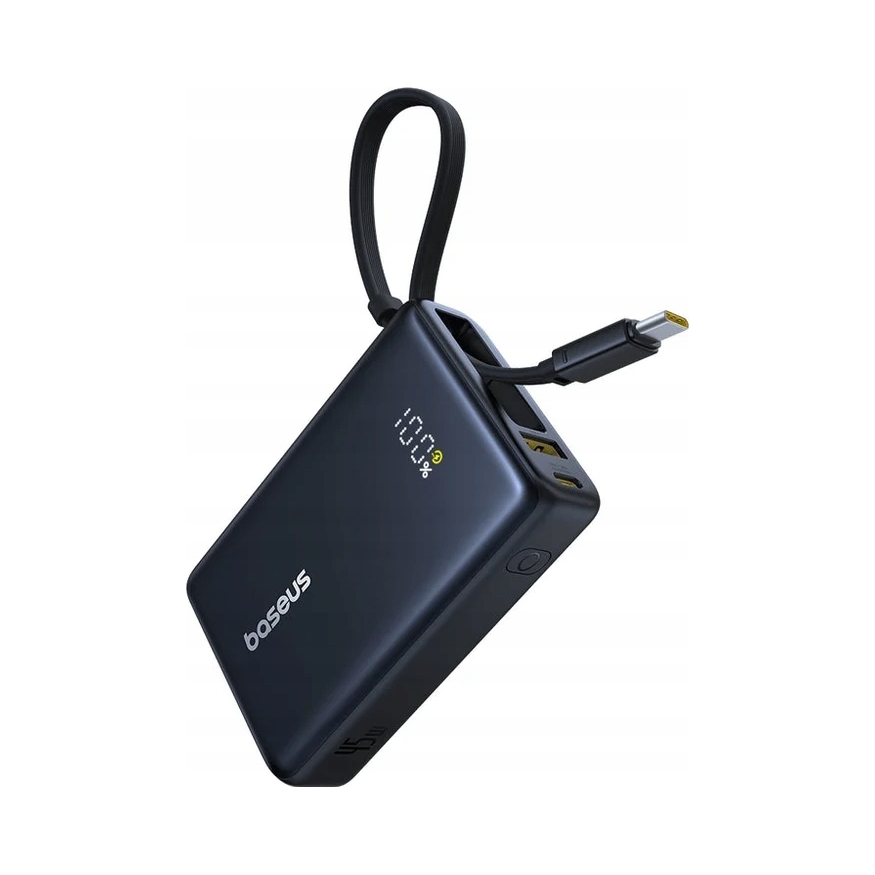Baseus Powerbanka PicoGo 10000mAh 45W s digitálnym displejom a káblom Usb…