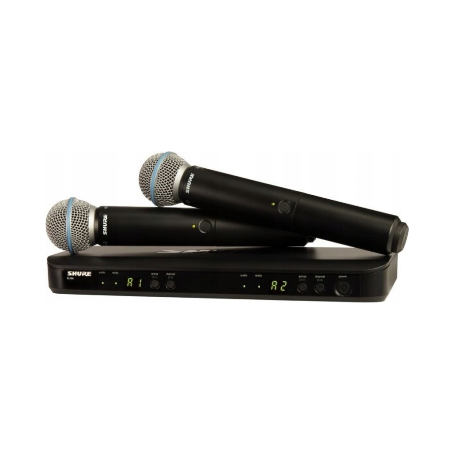Shure BLX288E/B58-H8E bezdrôtový systém s mikrofónmi Beta58A 518 – 542 MHz