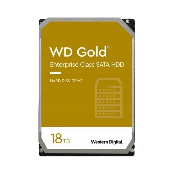 Wd Gold Enterprise disk Wd 181KRYZ 18TB 3,5" 7200 ot./min 512MB pre Nas