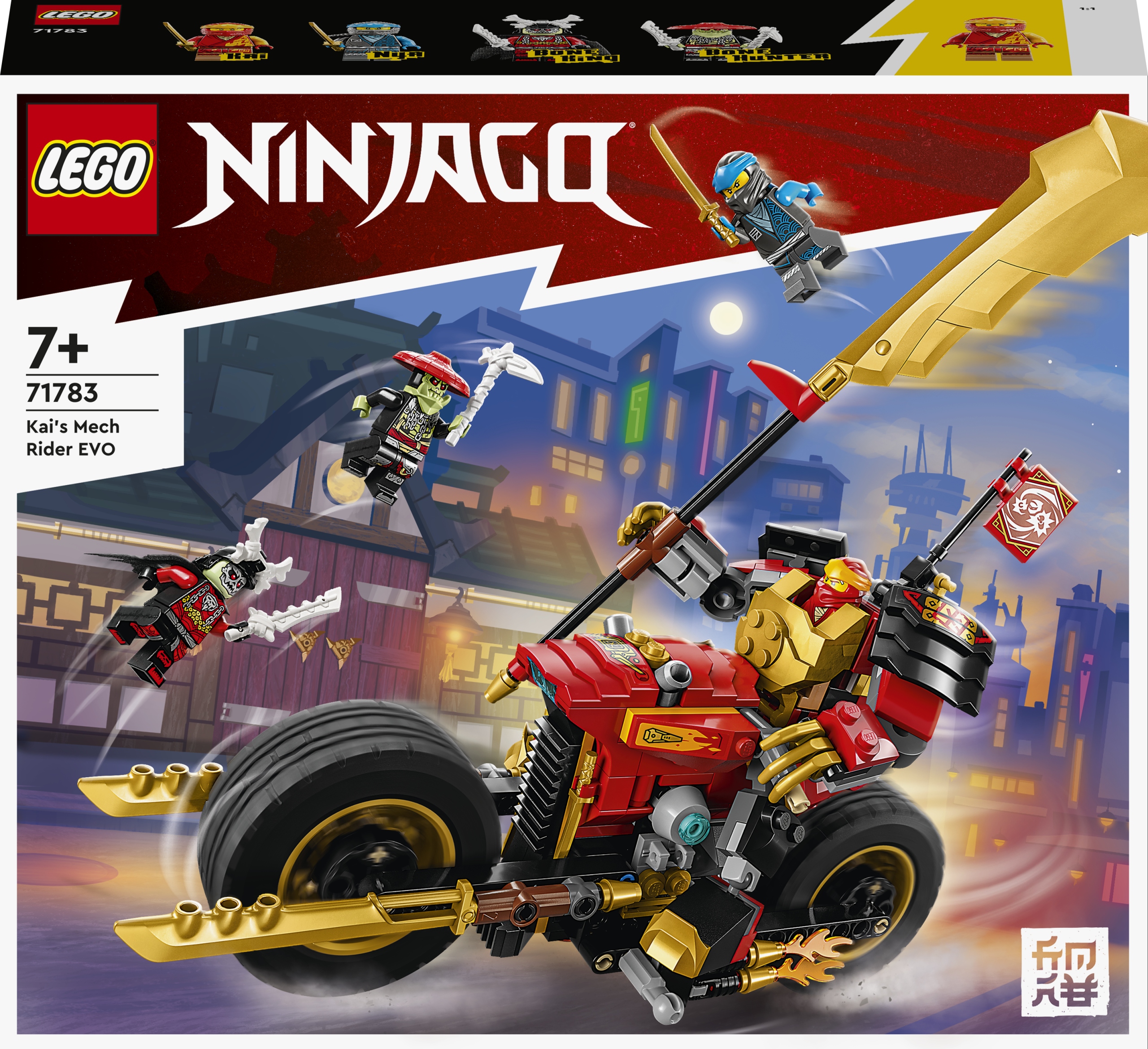 

Lego Ninjago Jeździec-Mech Kaia Evo 71783