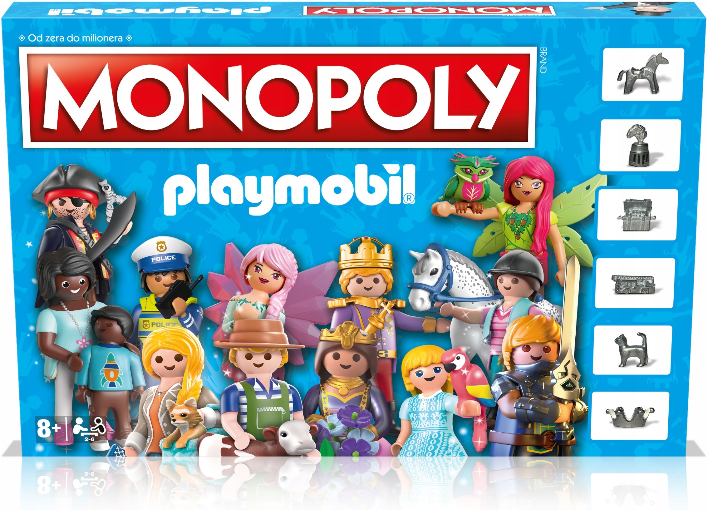 Gra planszowa Winning Moves Monopoly Playmobil