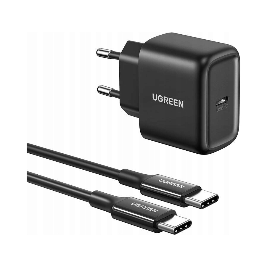 Ładowarka do smartfonów Ugreen Sieciowa Usb-c 25W Pd kabel Usb-c 2m