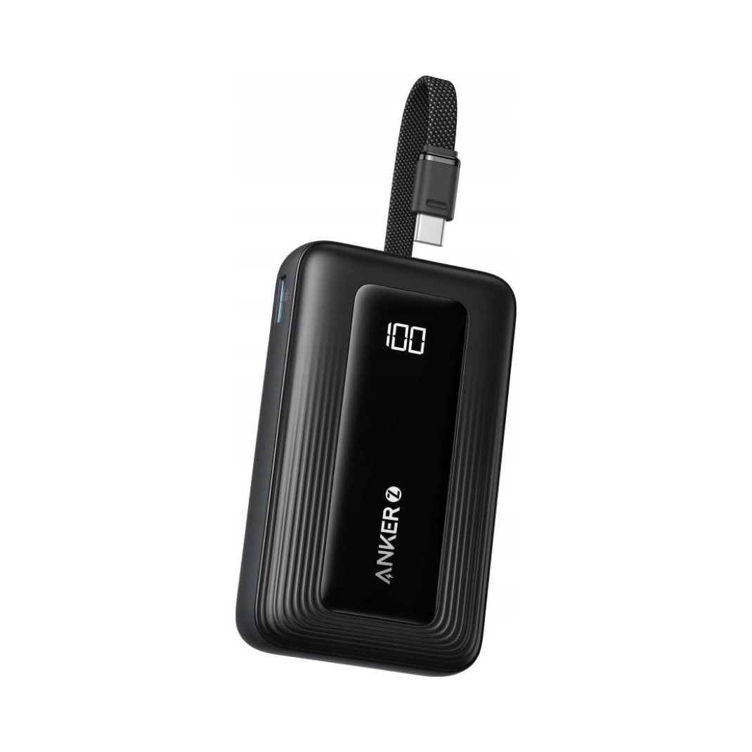 Powerbank Anker Zolo 30W 10000 mAh z kablem Usb-c i portami Usb-c oraz Usb-a