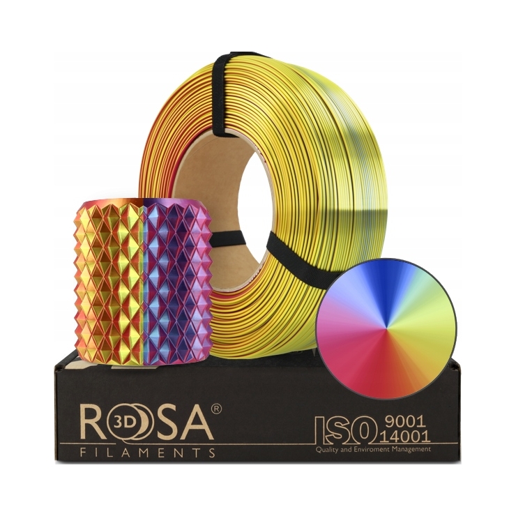 Rosa3D Pla Magic Silk Carnival 1.75mm 1kg Refill