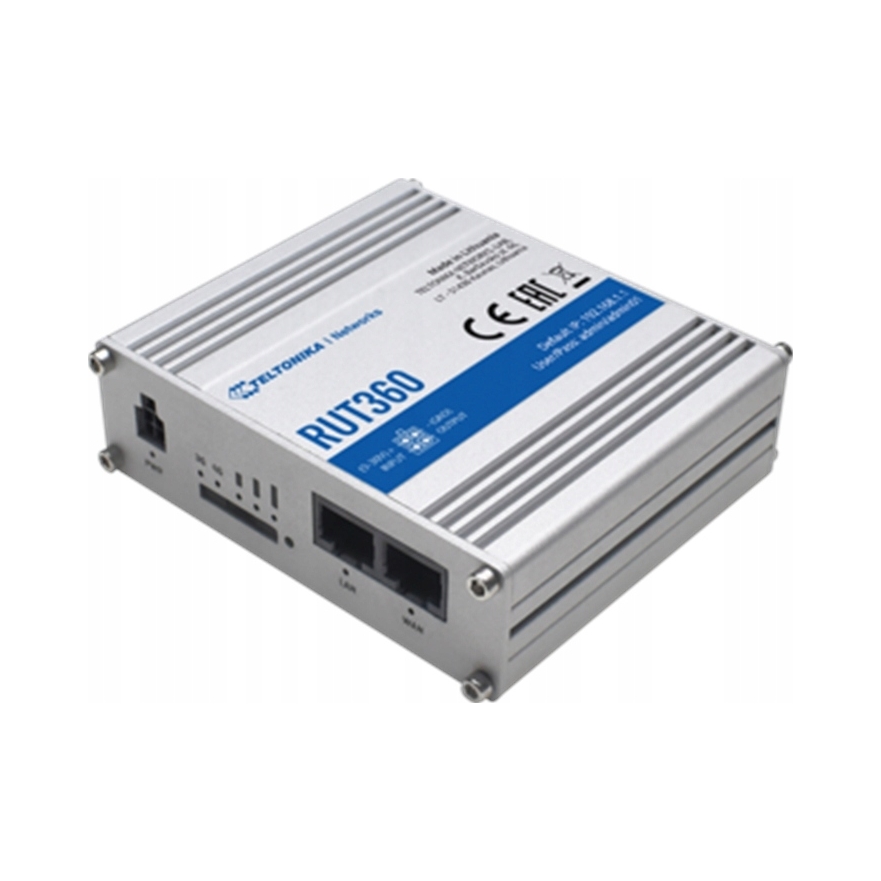 Teltonika router RUT360 LTE Cat 6, 3G, WiFi, Ethernet