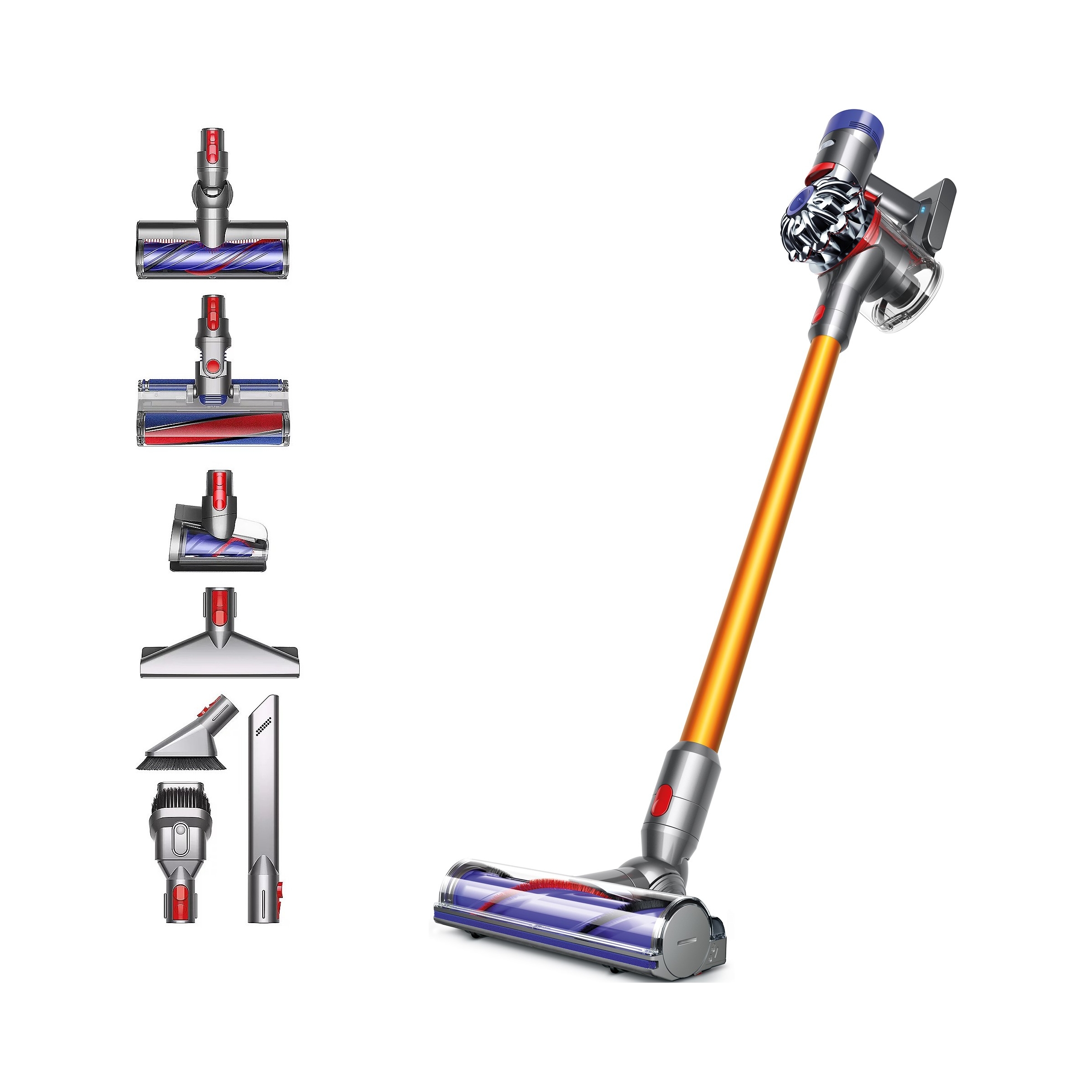 Odkurzacz pionowy Dyson V8 Absolute złoty