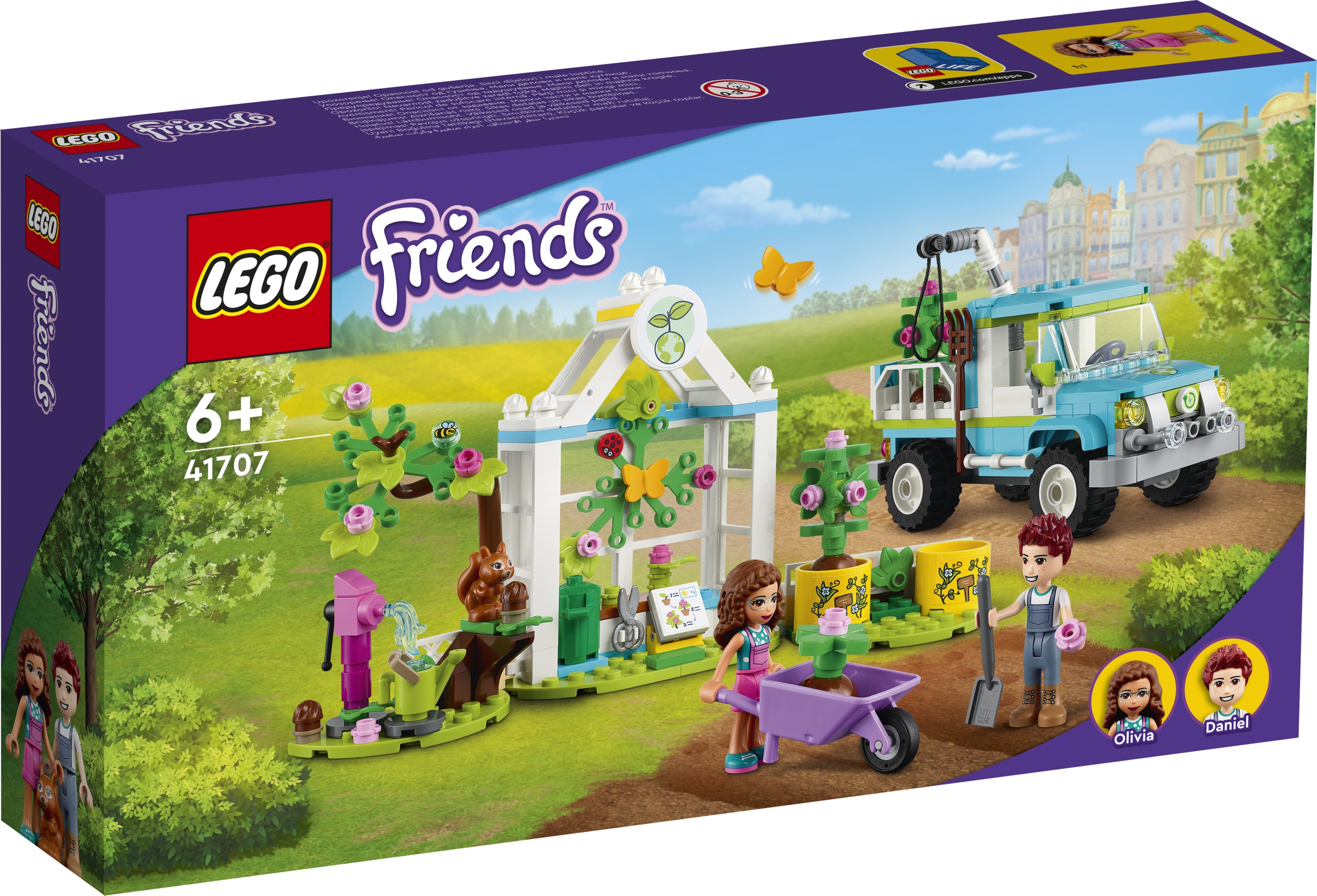 Lego 41707 Friends – Náklaďák na sázení stromů