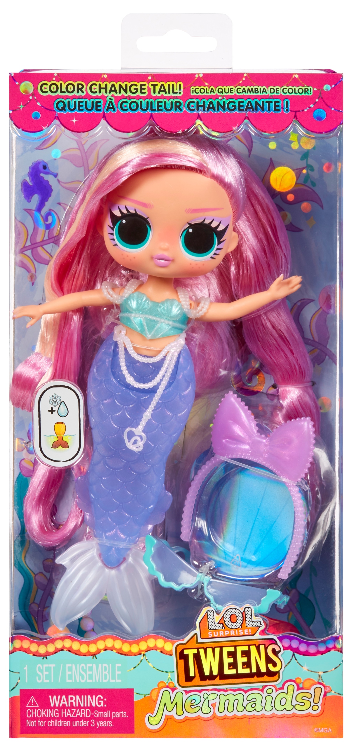 Lalka LOL Syrenka Lola Waves LOL TWEENS Mermaids