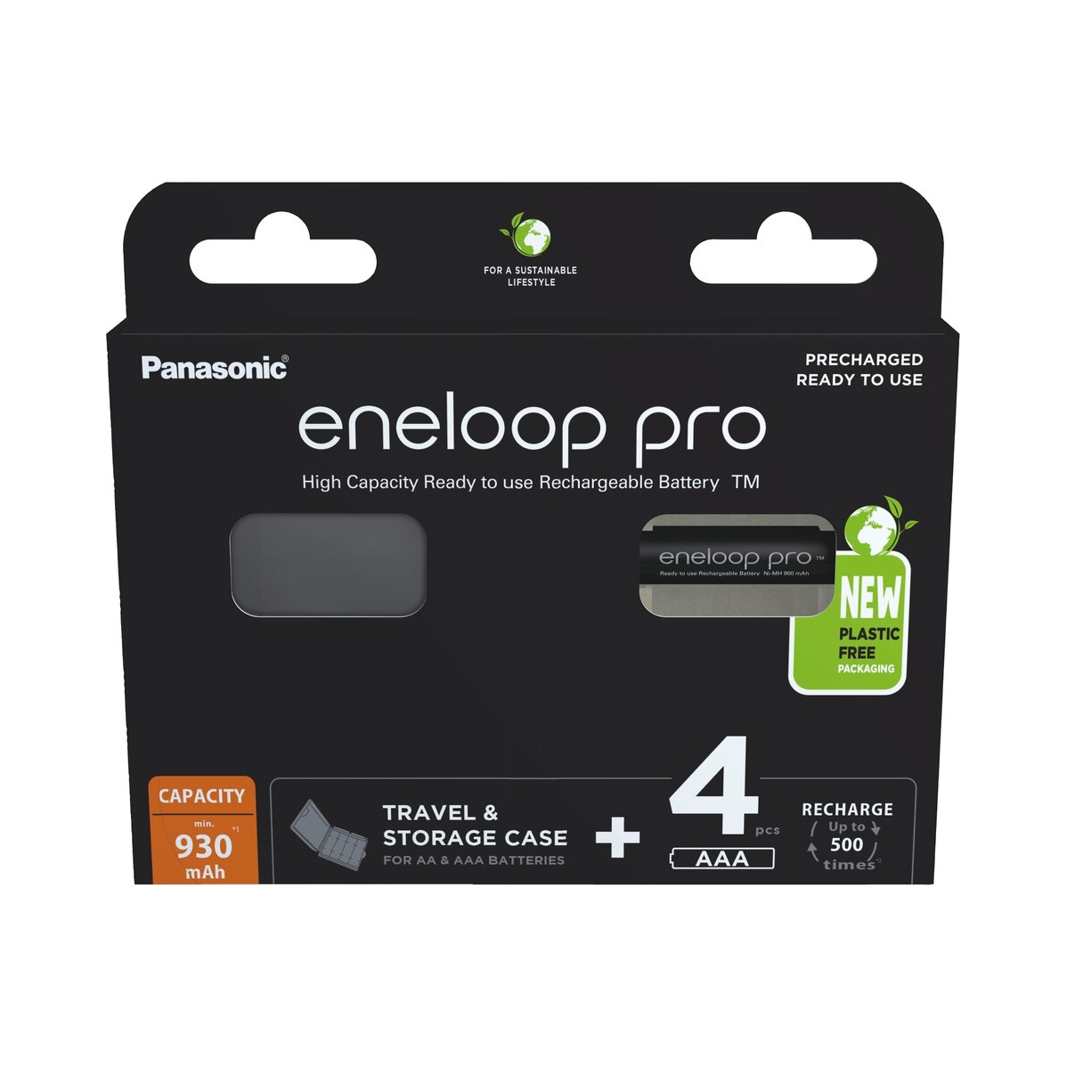 Akumulatorek Eneloop pro Aaa 930 mAh 4 szt. NiMH