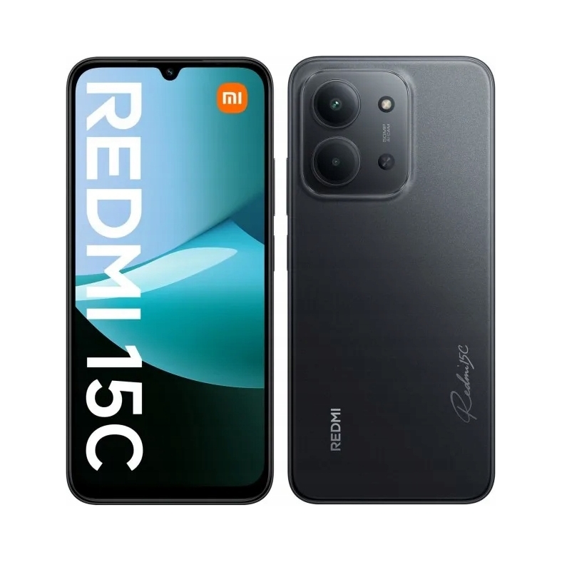 Smartfon Redmi 15C 4/128GB Midnight Black