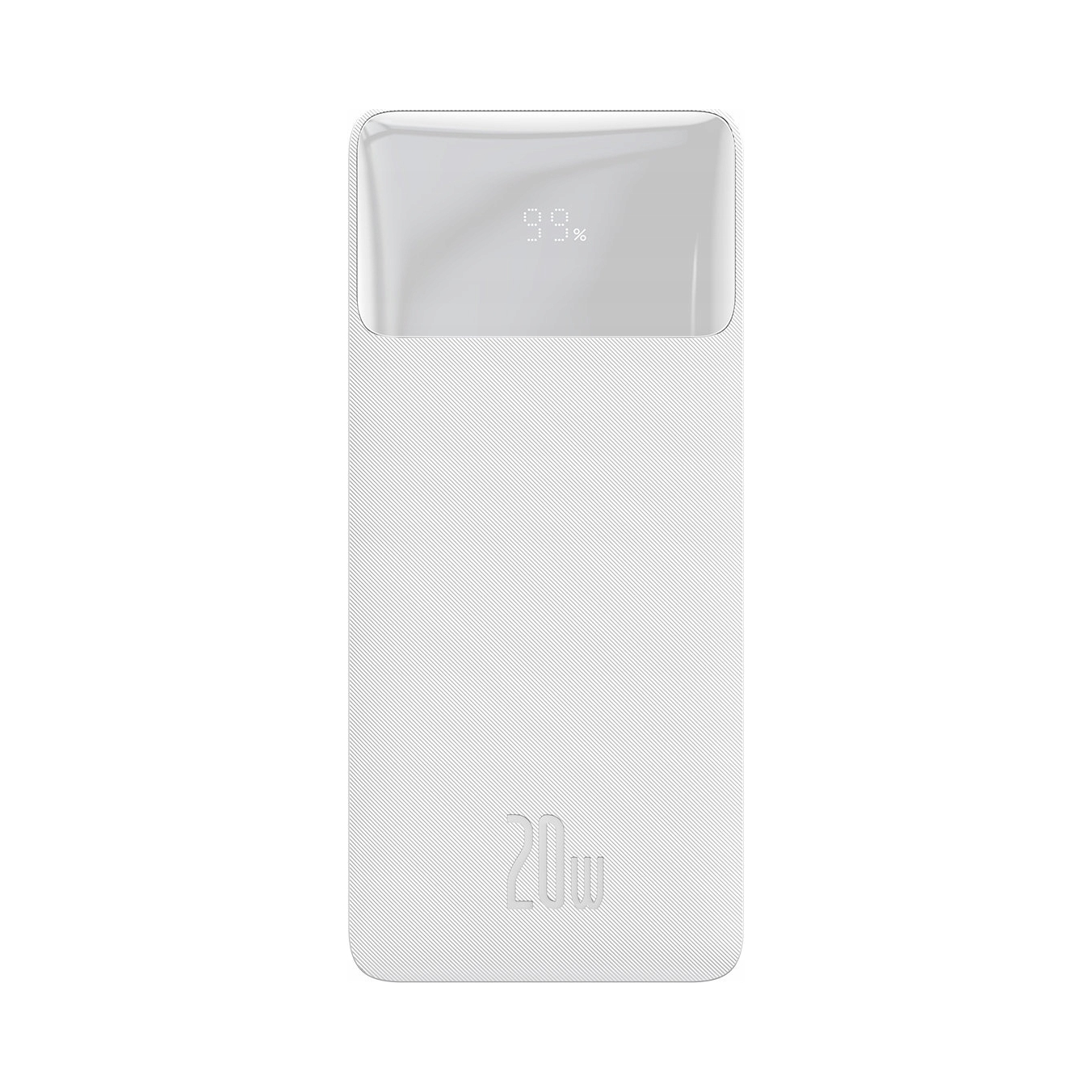 Powerbank Baseus Bipow 30000mAh, 2x Usb, Usb-c 20W (biely)