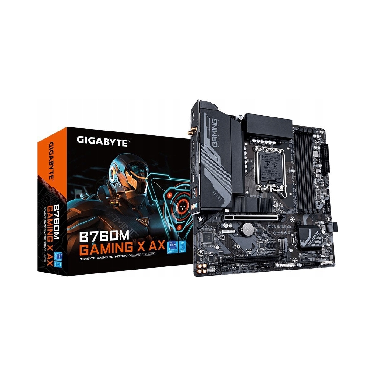 Płyta główna Micro ATX Gigabyte B760M GAMING X AX