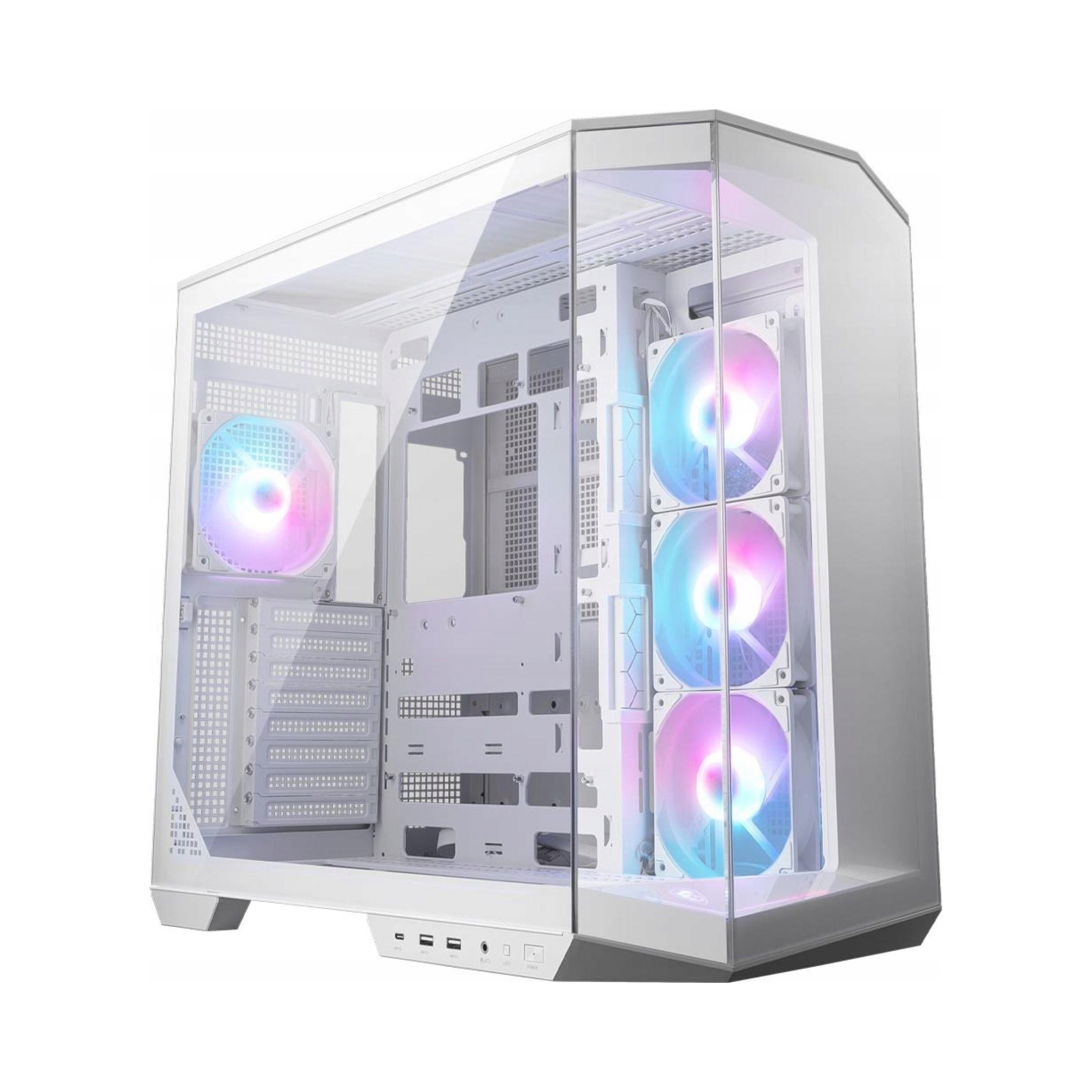 Počítačová Skriňa pre počítač Msi Mag Pano 100R Pz White Tower biele