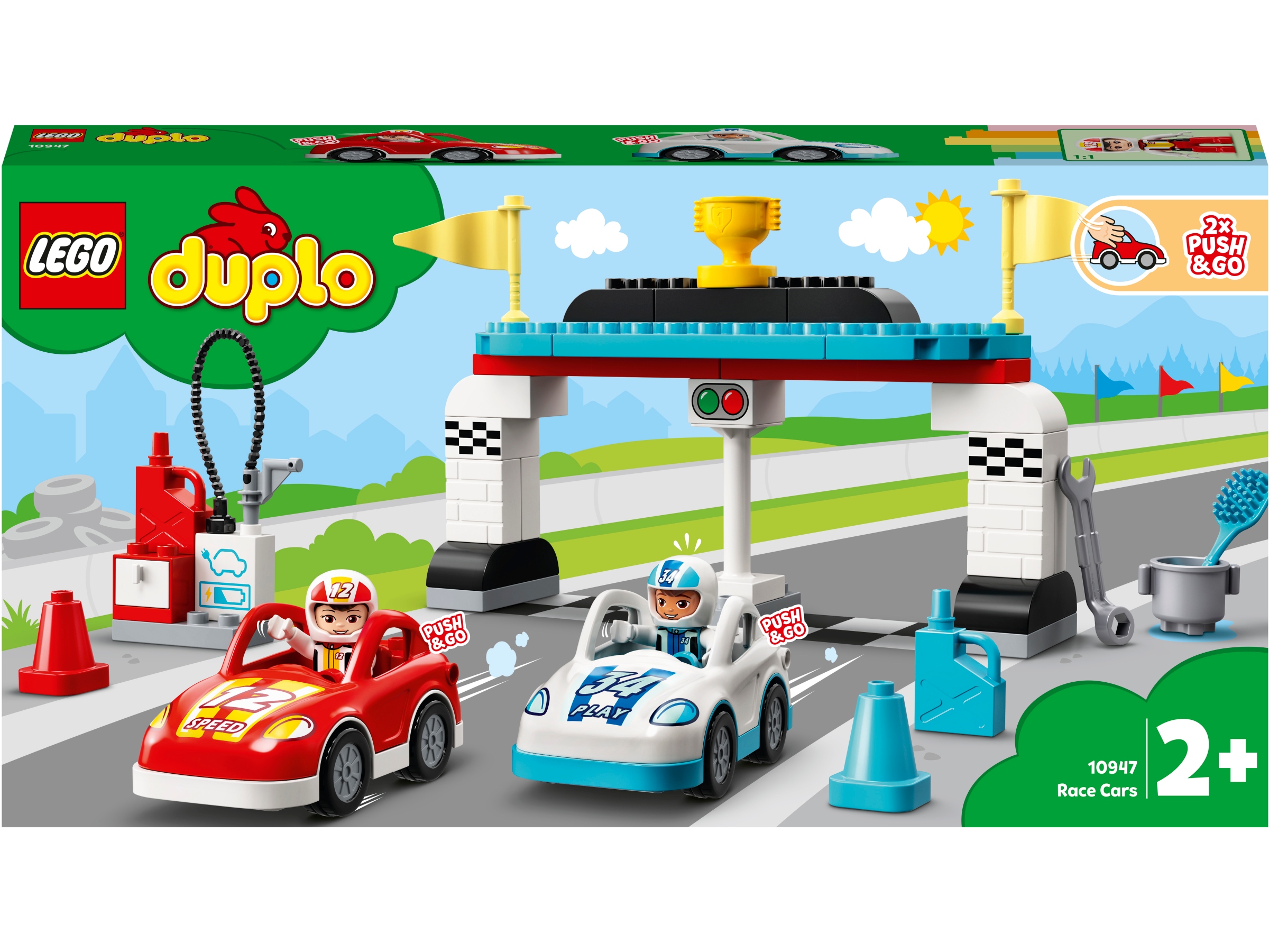 Lego Duplo 10947 Závodní Auta