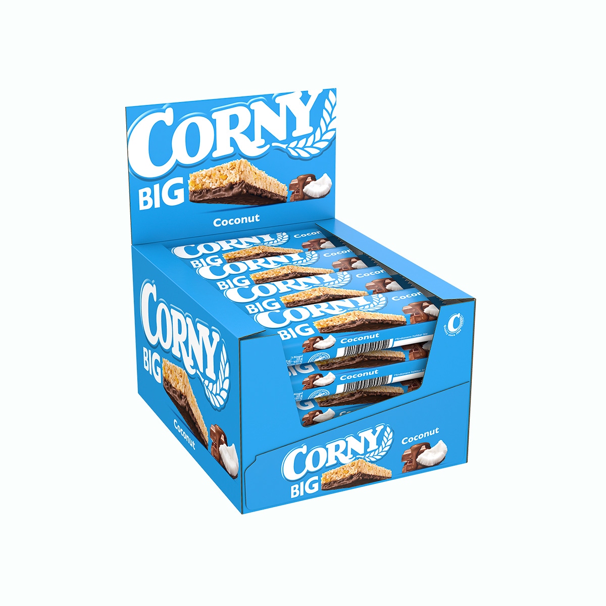 Levně Big cereální tyčinka kokos v mléčné čokoládě 24 x 50 g