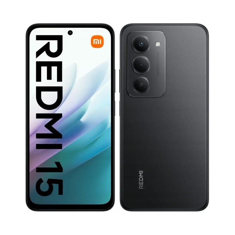 Smartphone Xiaomi Redmi 15 8/256GB Půlnoční Černá